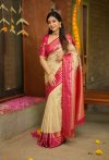 Ranya By Aab Art Silk Jacquard Border Saree 